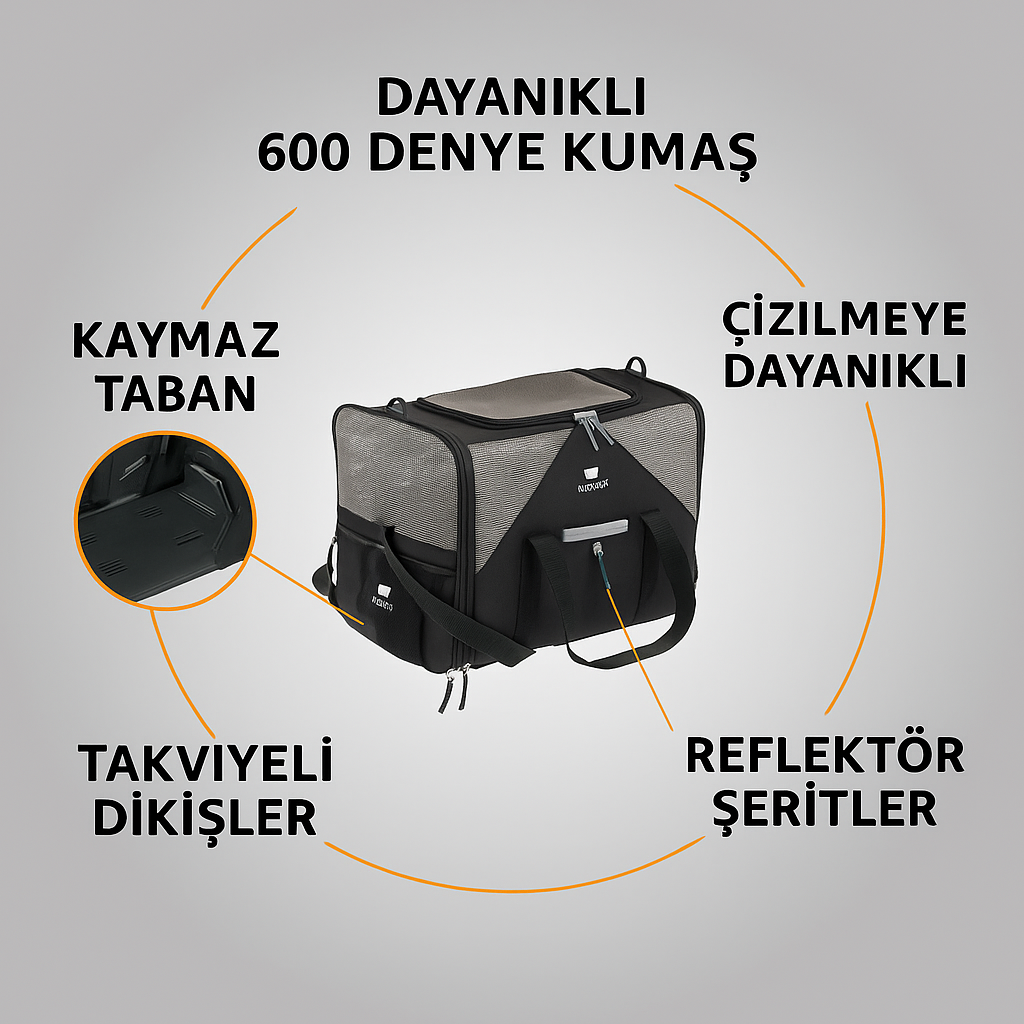 Ferplast Voyager Carrier 350 Kedi/Köpek Taşıma Çantası image 3