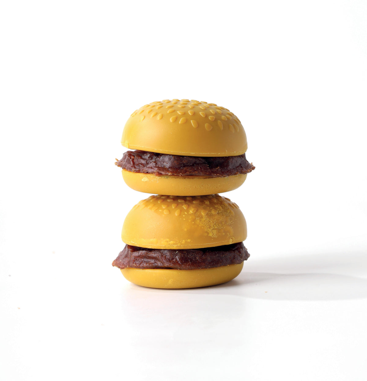 Cheeseburger Şeklinde Rawhide İçermeyen Köpek Ödül Maması M-Pets BBQ Kings Cheese Burgers