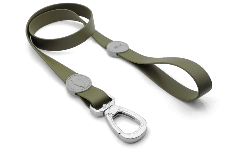 Waterproof (Su Geçirmez) Gezdirme Kayışı Olive Green image 0