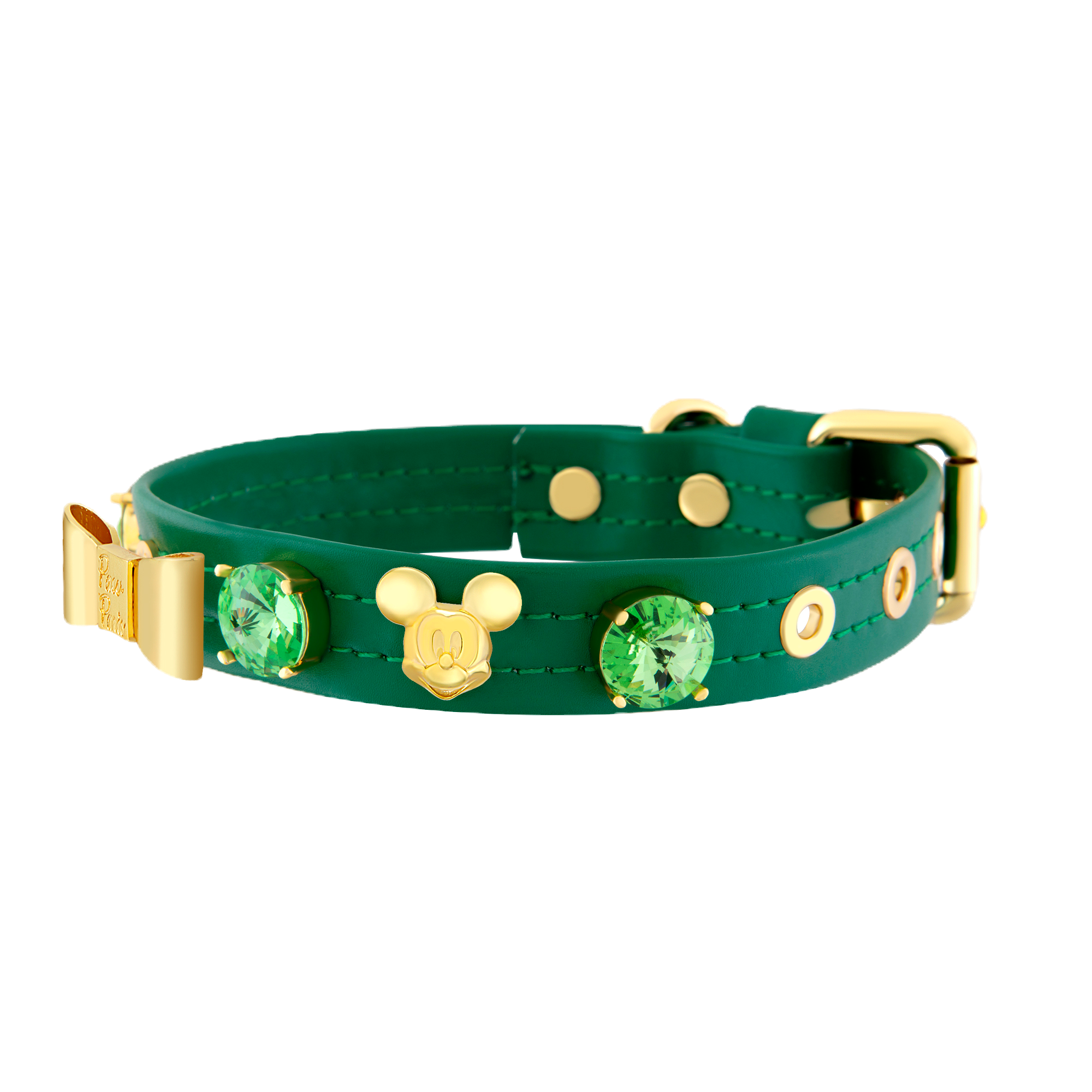 Paw Paris Green Mickey Bonnie Boyun Tasması image 1