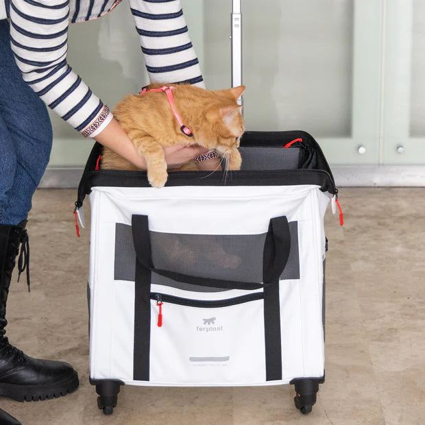 Ferplast Voyager Trolley 450 Kedi/Köpek TekerlekliTaşıma Çantası image 3