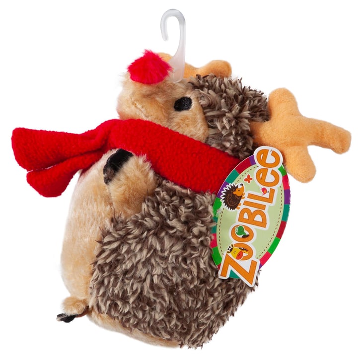 Stok Kodu(53618)Zoobilee Heggies Ren Geyiği Kirpi Peluş Köpek Oyuncağı (Sesli) image 0