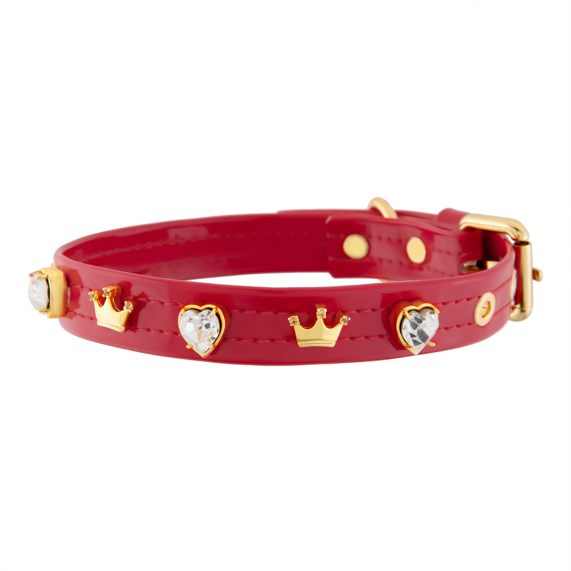 Paw Paris Red Crown Bonnie Boyun Tasması image 1