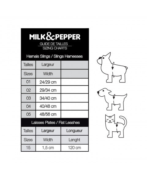 Milk & Pepper Uluru Sling Göğüs Tasması image 3