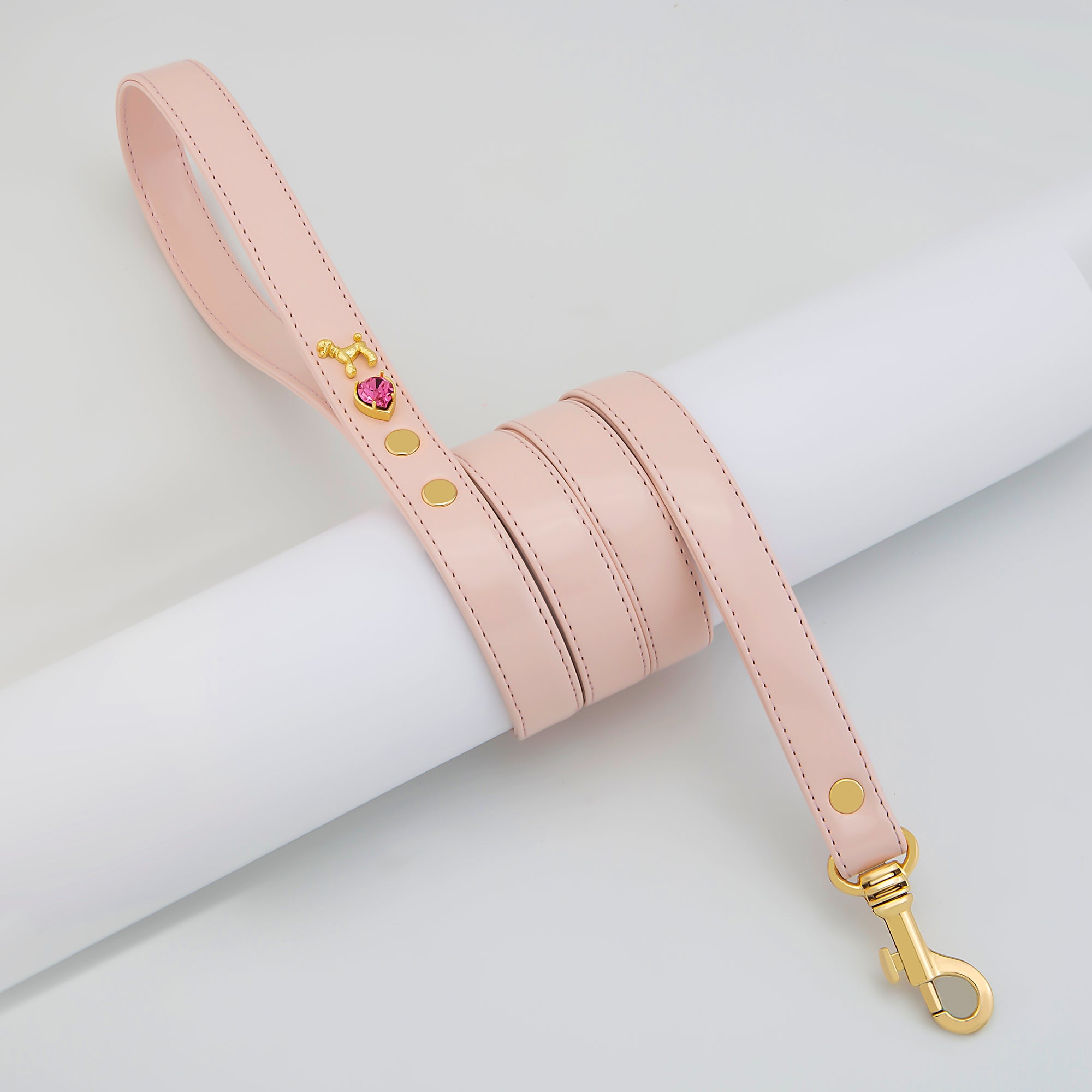 Paw Paris Poodle Pink Baby Gezdirme Kayışı image 0