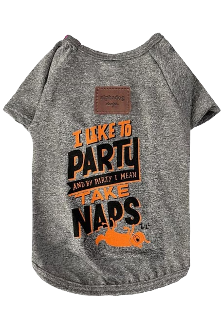 Alphadog Party Grey Tshirt image 0