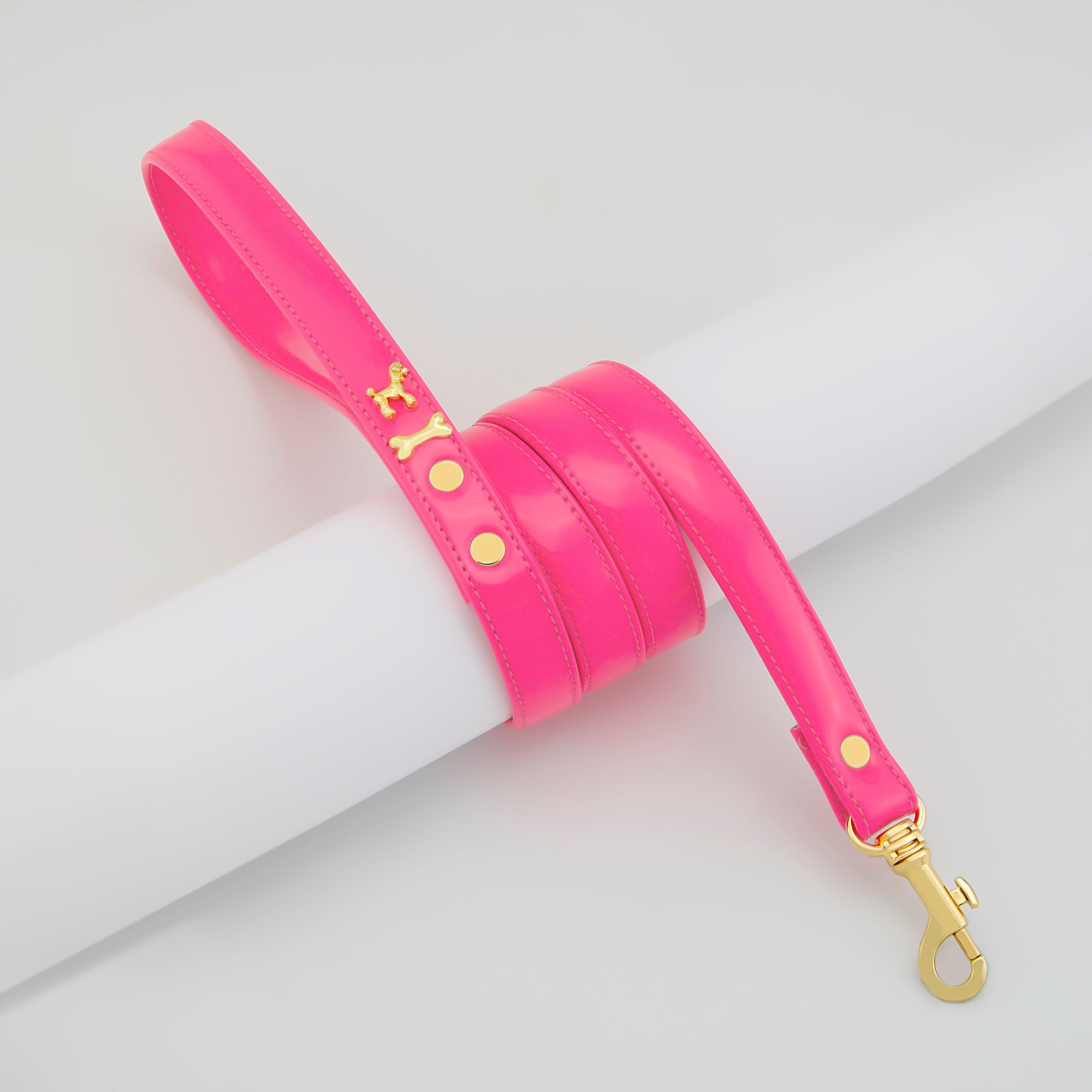 Paw Paris Neon Pink Baby Gezdirme Kayışı image 0