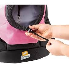 Ferplast Kangoo Pembe Sırt Köpel Taşıma Çantası