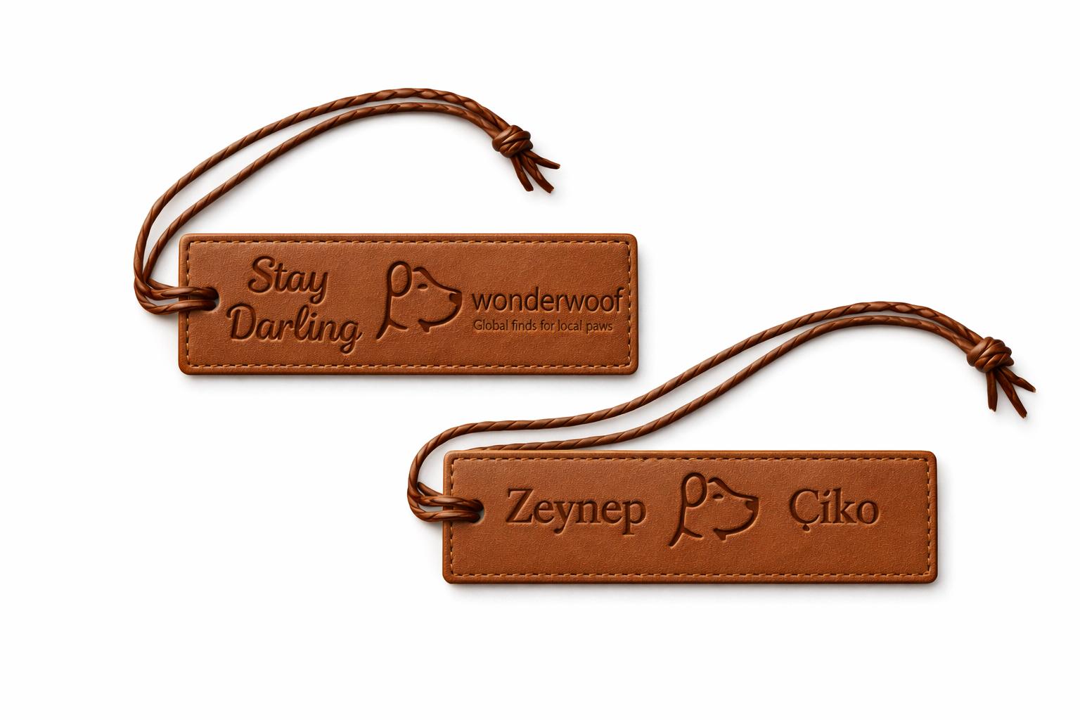 Stay Darling Vegan Deri Köpeğim ile Seyahat Çantası image 4