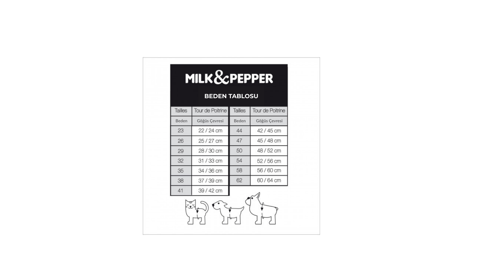 Milk & Pepper Bandana Eglantine Köpek Fuları image 1