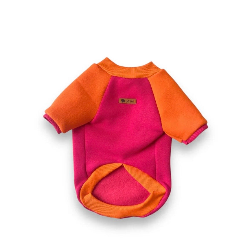 Luli Pet Blok Renk Sweatshirt