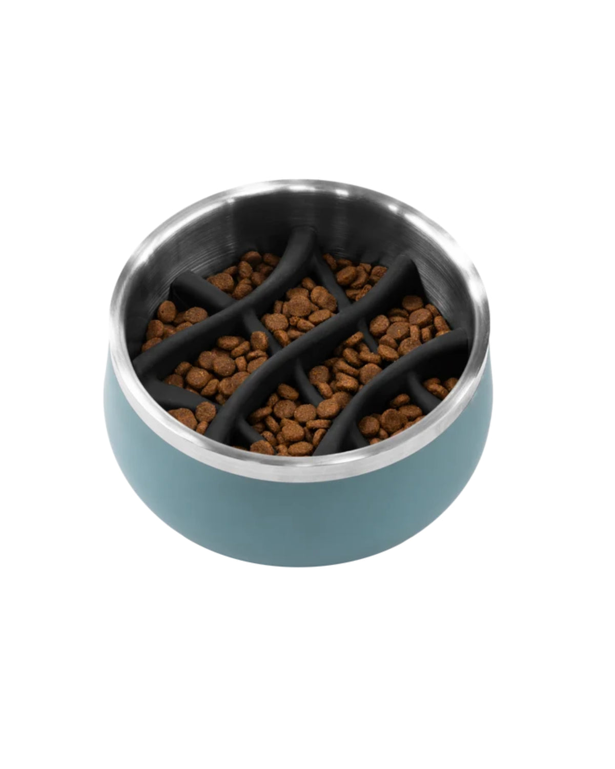 Ağaç Kökü Desenli Silikon Gri Yavaş Yeme Aparatı Ruffwear Basecamp Slow Feeder Bowl Insert