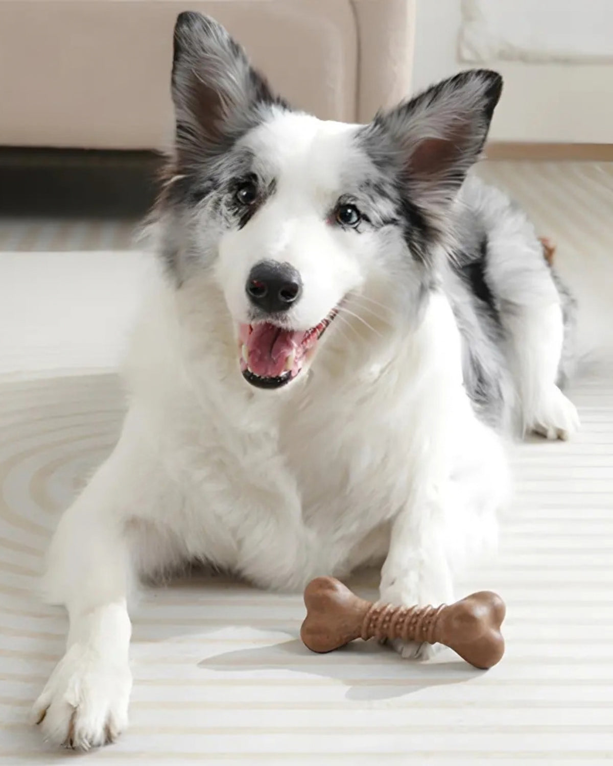 Ağır Çiğneyenler İçin Naylon ve Çam Ağacı Kemik Çiğneme Oyuncağı M-Pets Chewood
