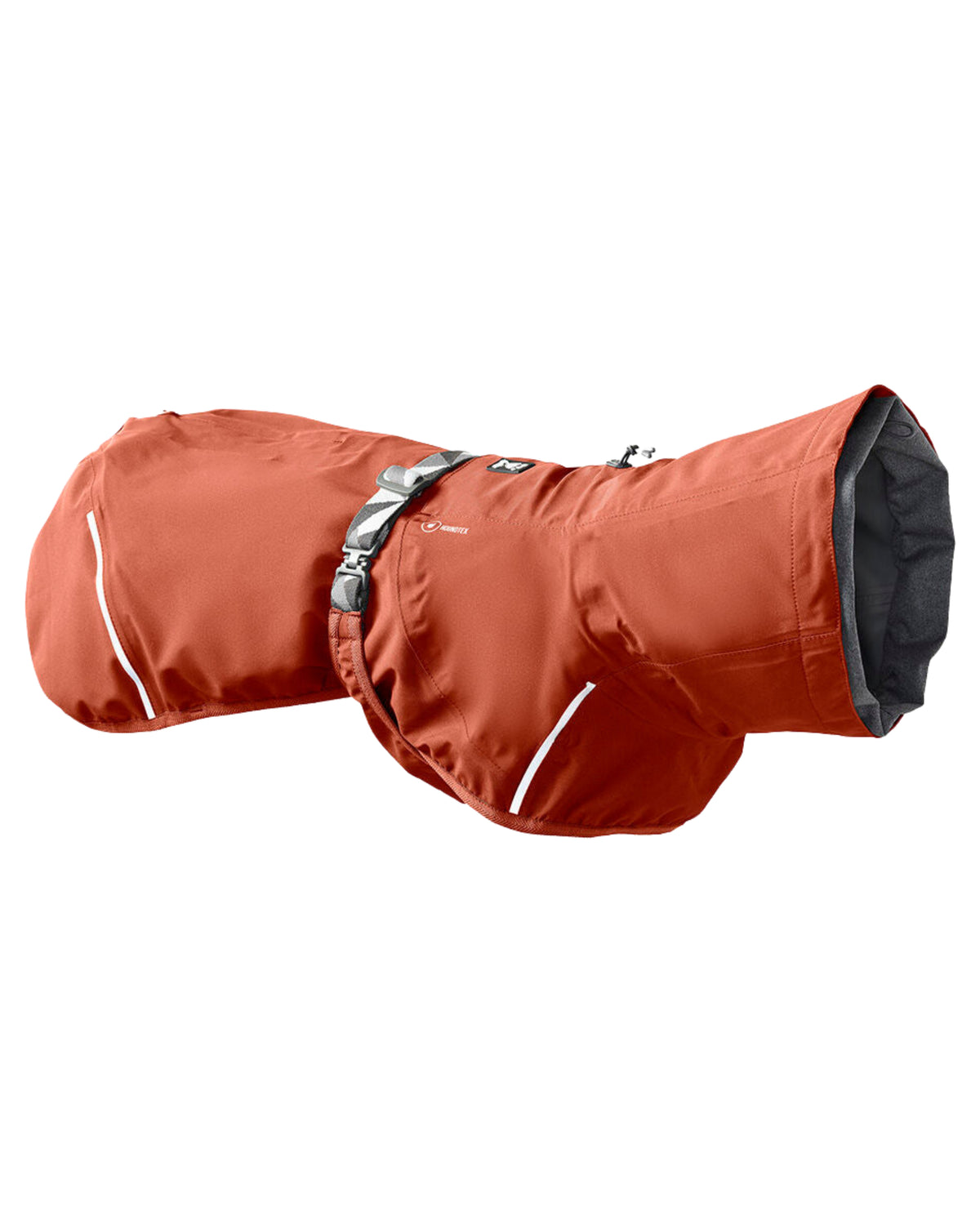 Astarsız Ultra Hafif Su Geçirmez Reflektörlü Koyu Yeşil Köpek Yağmurluğu Hurtta Mudventure Coat ECO