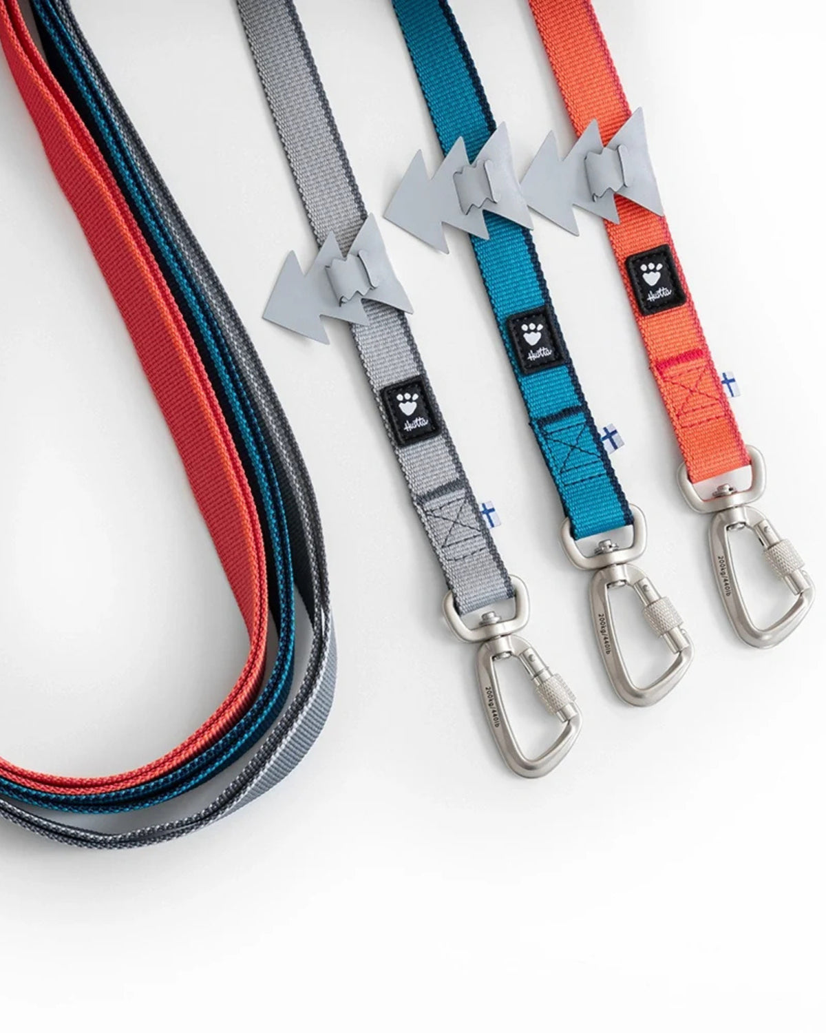 Ayarlanabilir Çok Fonksiyonlu Köpek Gezdirme Kayışı Hurtta Multilong Leash II, 100–300 cm