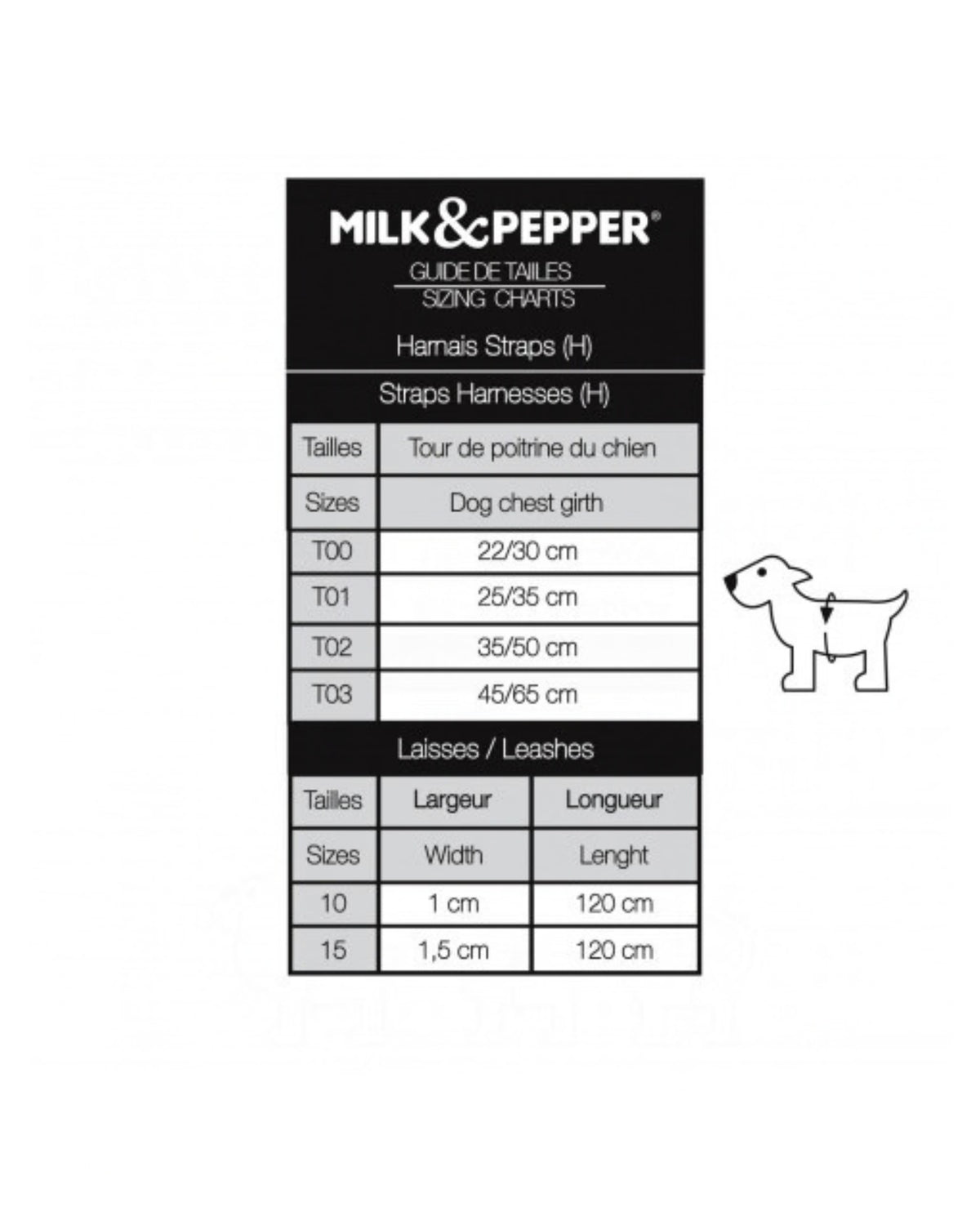 Ayarlanabilir Y Göğüs Tasması Milk&Pepper Oroko Strap Harness