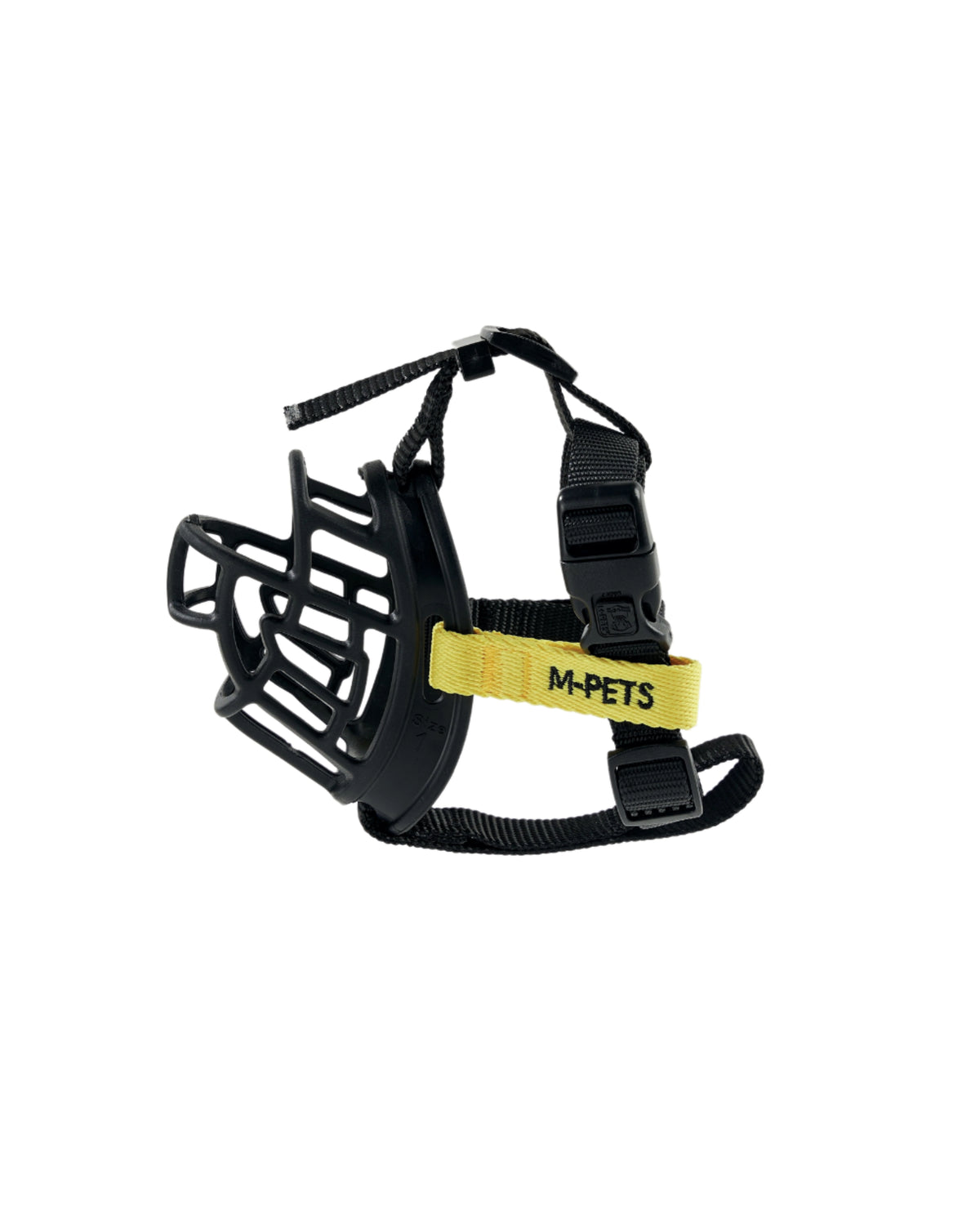 Bark Guard Köpek Ağızlığı Siyah Sarı M-Pets BARK GUARD Dog Muzzle Black Yellow