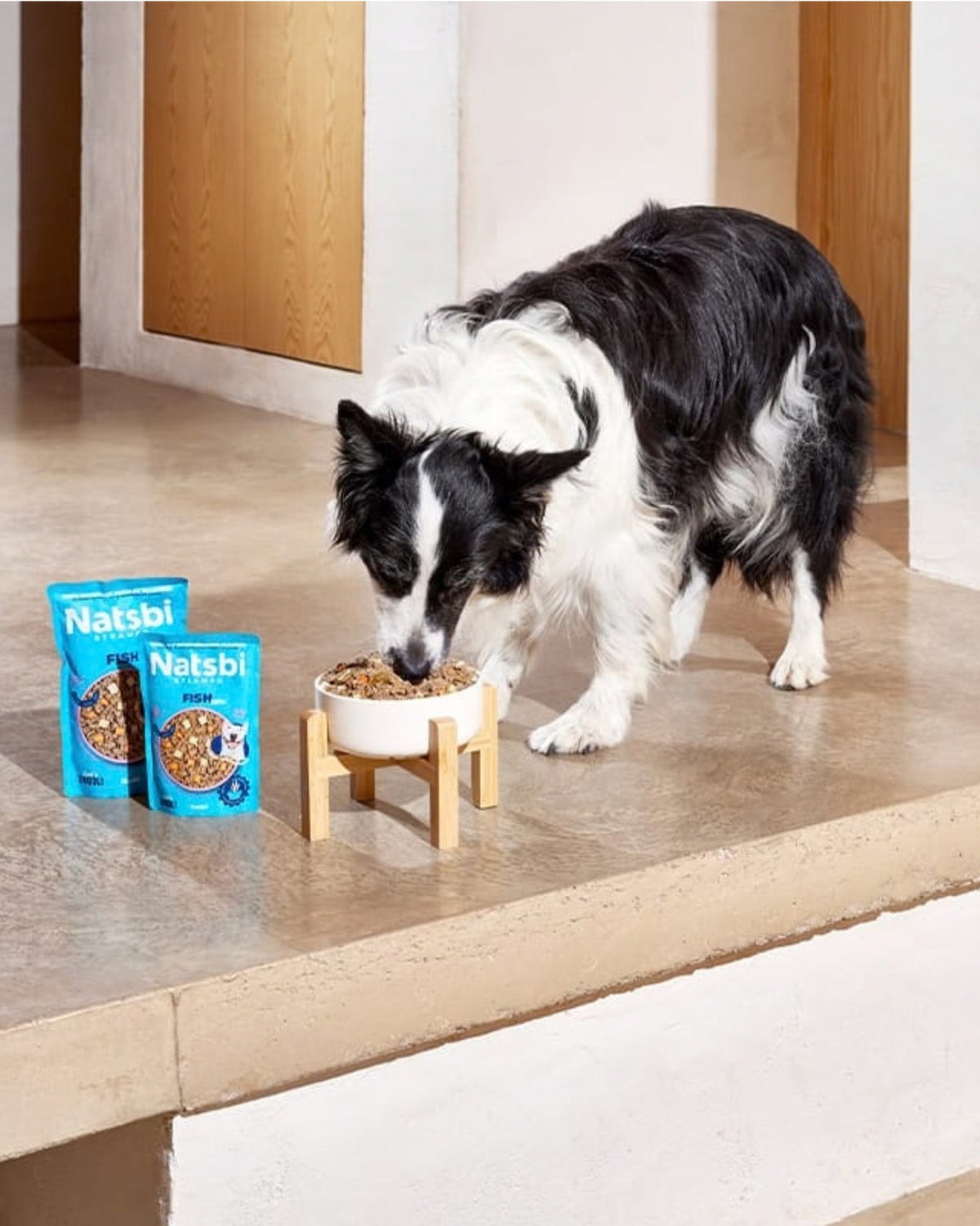 Buharda Pişirilmiş Balıklı Köpek Maması Gosbi Natsbi Steamed Dog Fish