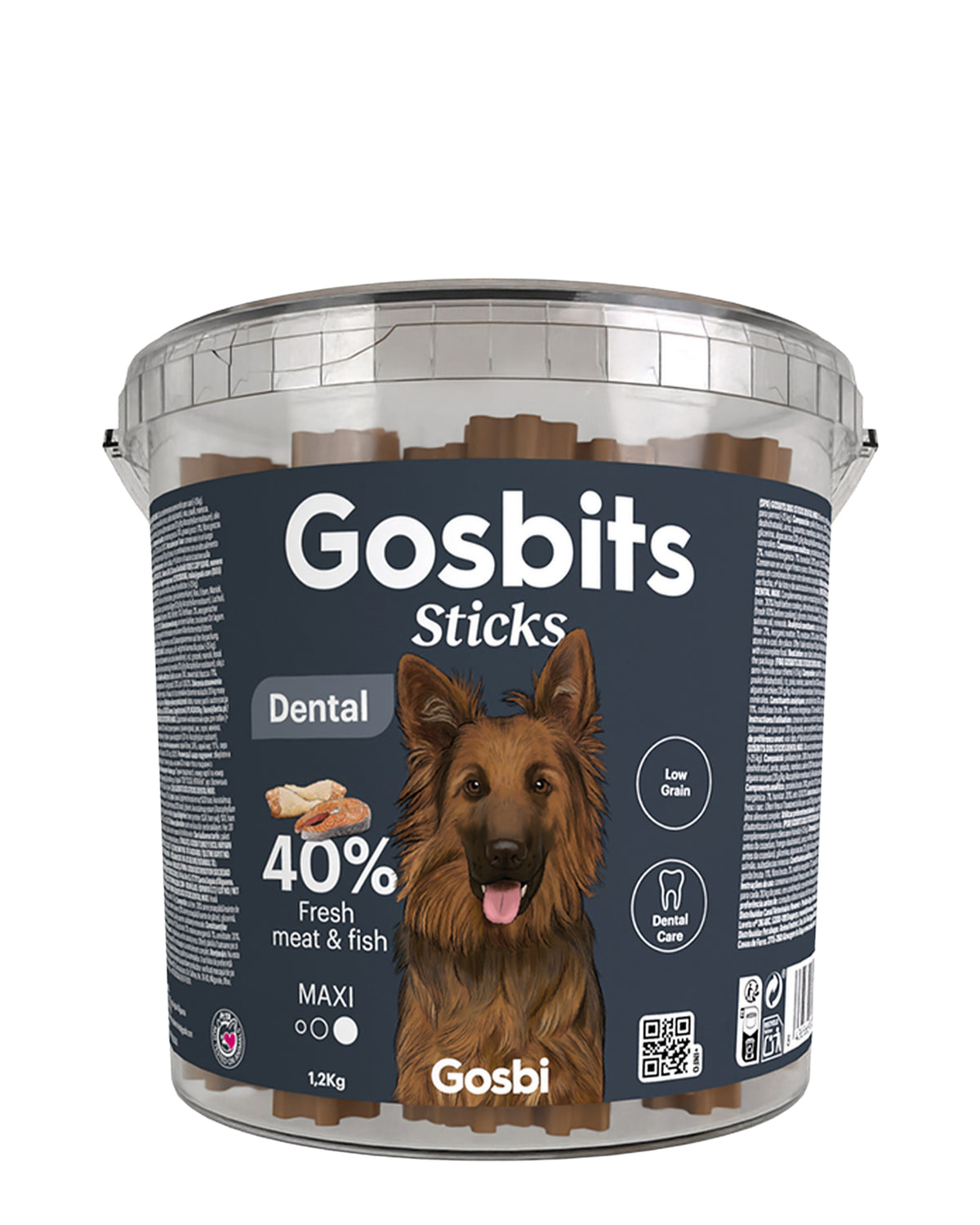 Büyük Irk Köpekler İçin Diş Bakım Çubuğu Gosbi Gosbits Sticks Dental Maxi
