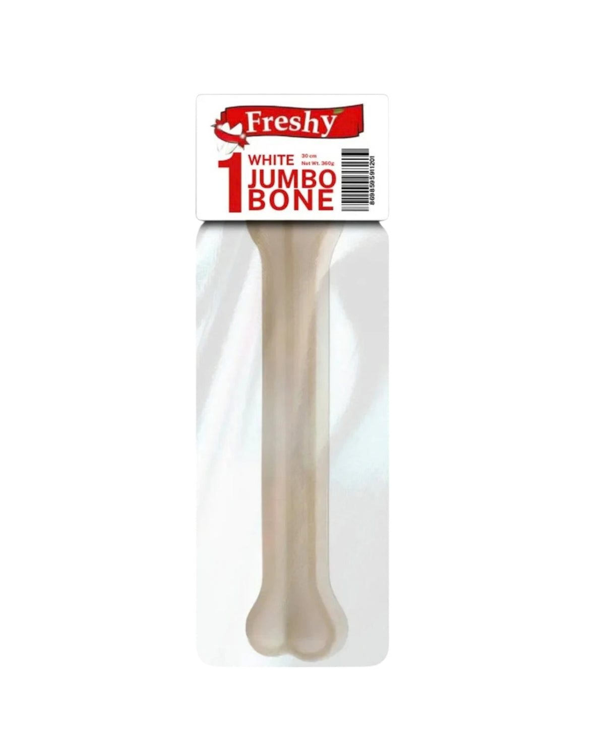 Büyük Irk Köpekler İçin Diş Temizleyici Çiğneme Kemiği Freshy White Mega Dental Bones 30 cm