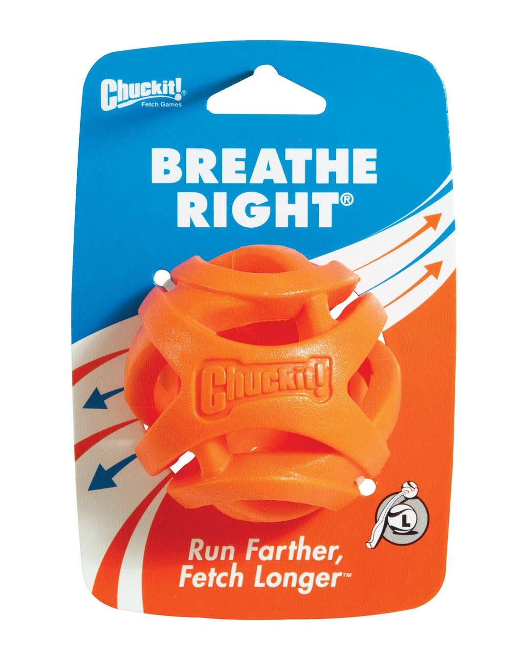 Chuckit Breathe Right Fetch Ball L beden