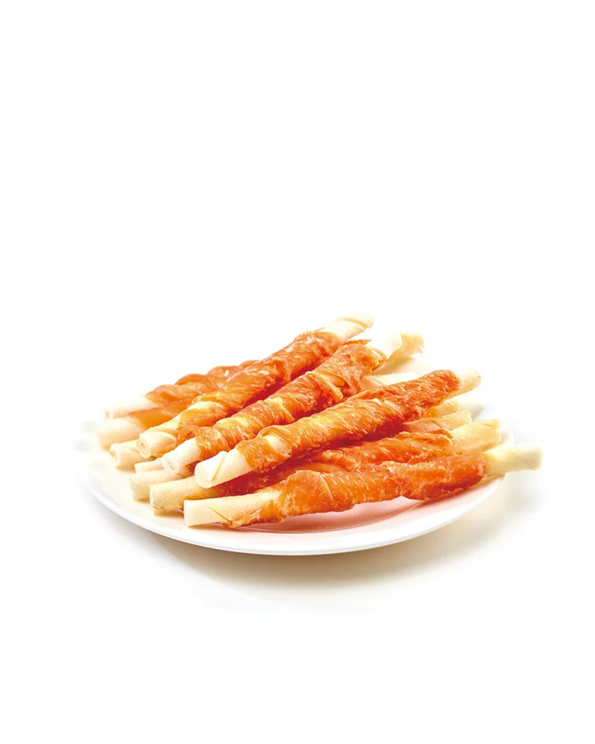 Deri Burgu Çubuk Üzerine Tavuk Sarılı Köpek Ödülü Wanpy Oven Roasted, 85gr
