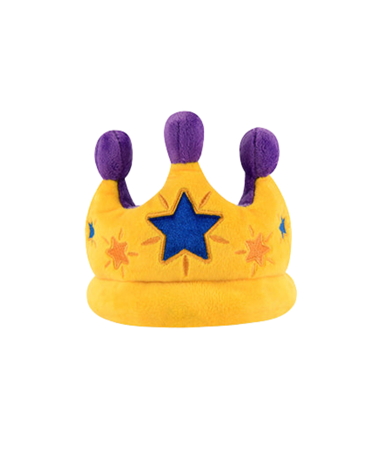 Doğum Günü Tacı Figürlü Hışırtılı Sesli Peluş Köpek Oyuncağı P.L.A.Y. Party Time Canine Crown