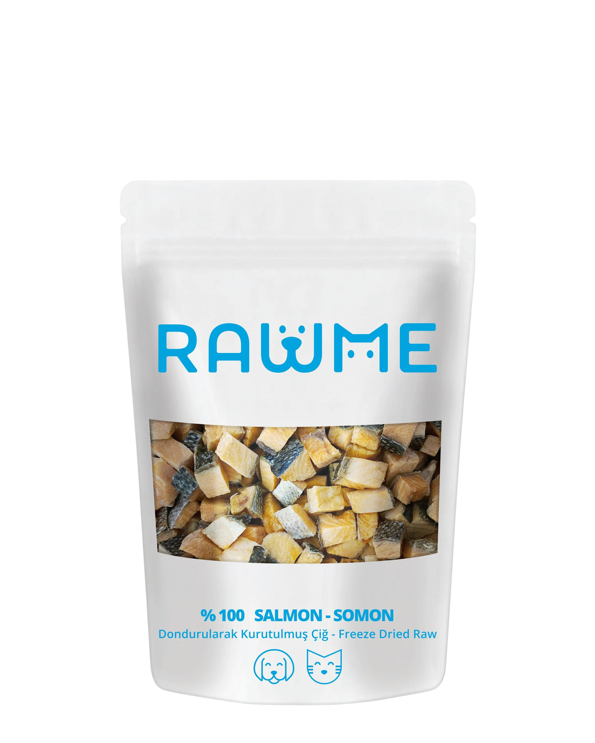 Dondurularak Kurutulmuş Somon Ödülü Rawme Mini Paket, 10gr
