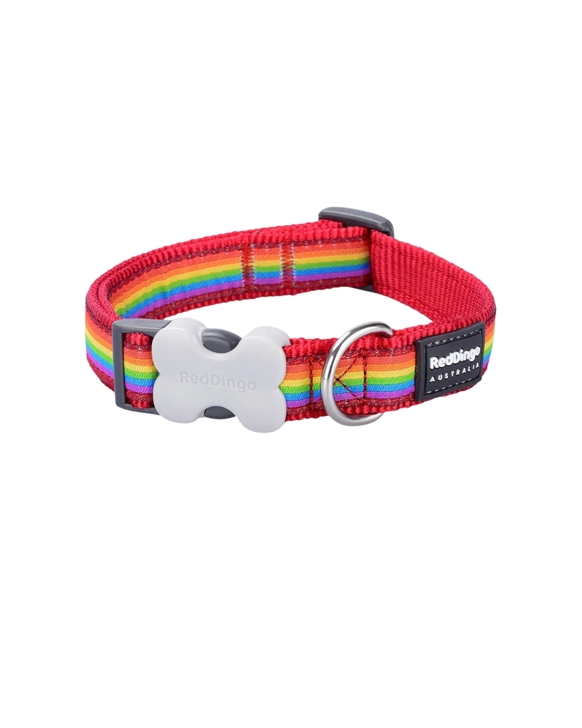 Düz Renk Köpek Boyun Tasması Red Dingo Classic Collar