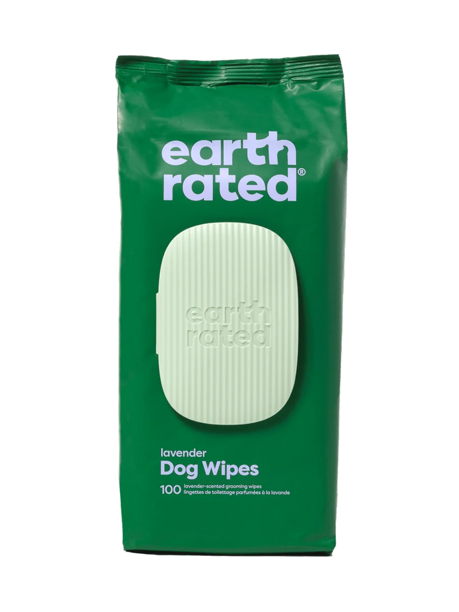 Kedi ve Köpekler için Temizleme Mendili Earth Rated Wipes, 100 Adet
