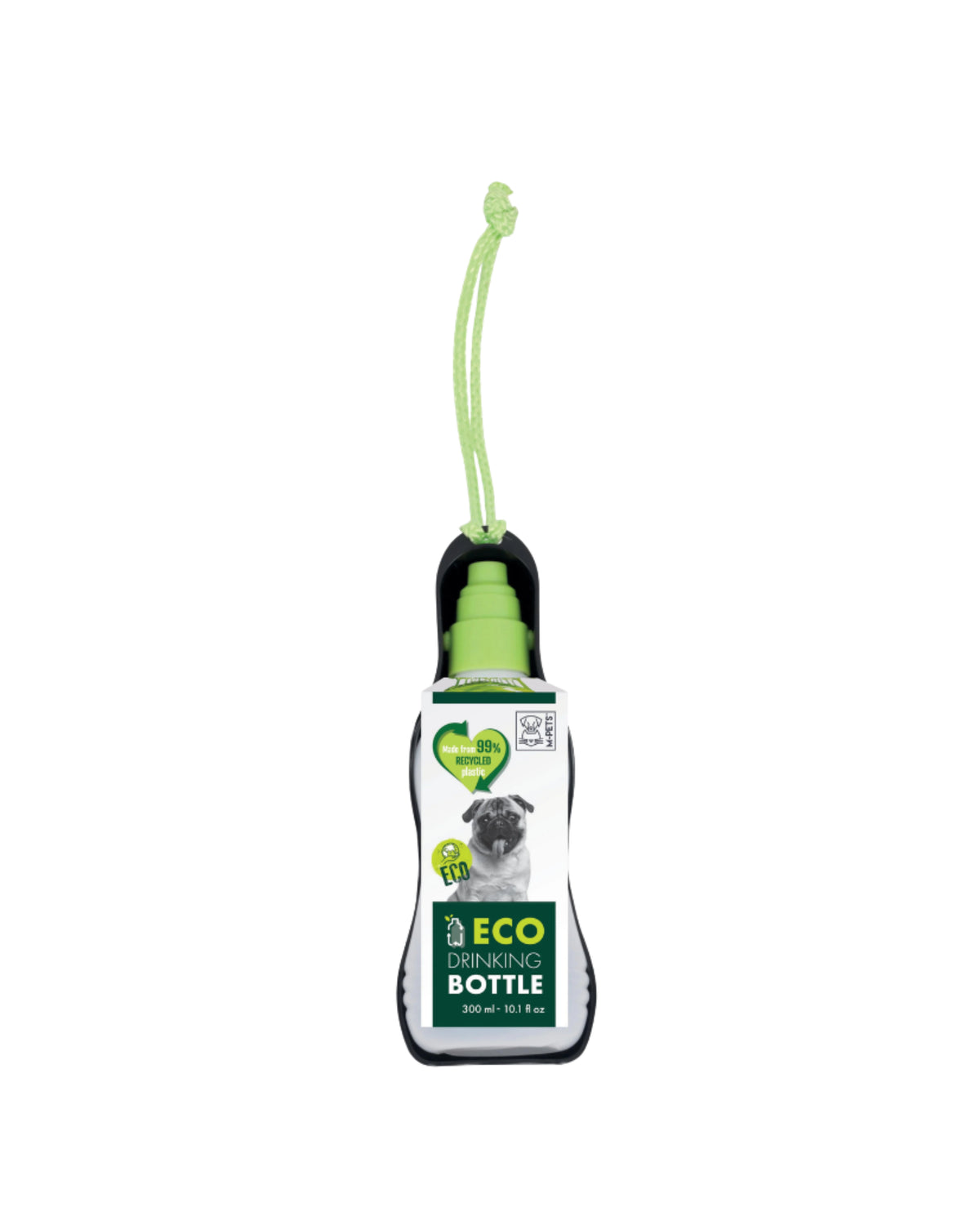 Eco Köpek Seyahat Suluğu Açık Yeşil M-Pets ECO Dog Drinking Bottle