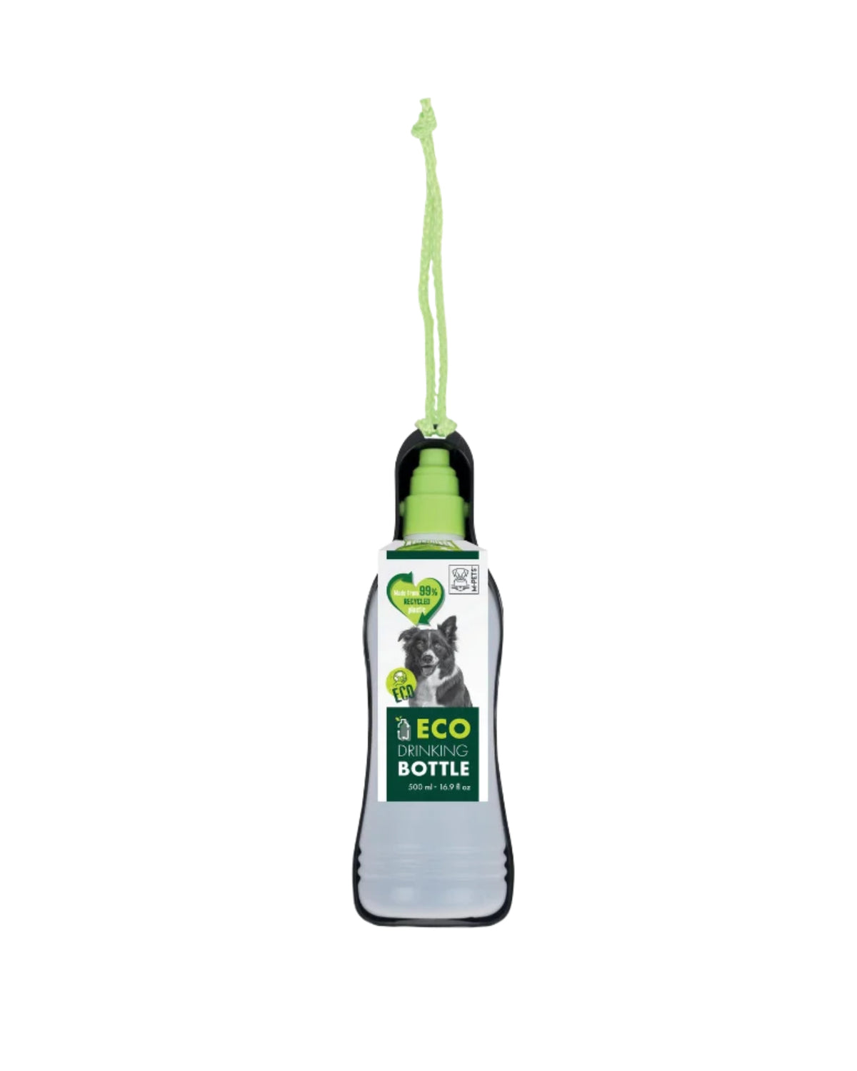Eco Köpek Seyahat Suluğu Açık Yeşil M-Pets ECO Dog Drinking Bottle