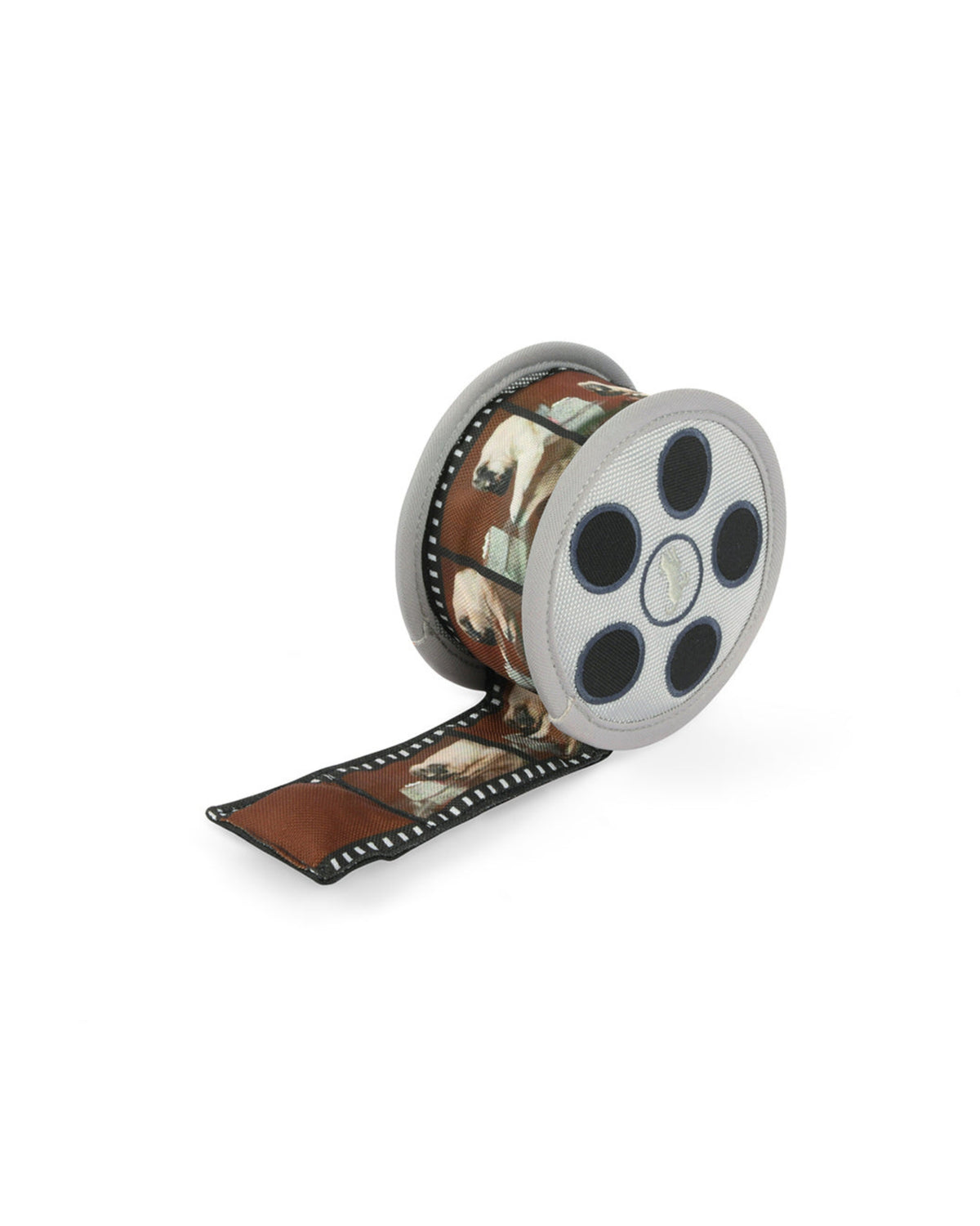 Film Makarası Figürlü Hışırtılı Film Şeritli Sesli Peluş Köpek Oyuncağı P.L.A.Y. Hollywoof Cinema Momo’s Movie Reel