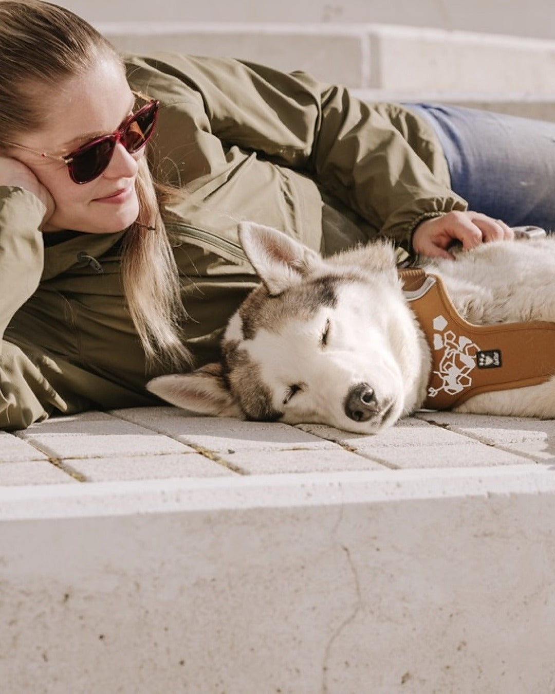 Tutamaklı Neopren Dolgulu Reflektörlü Köpek Göğüs Tasması Hurtta Weekend Warrior Harness