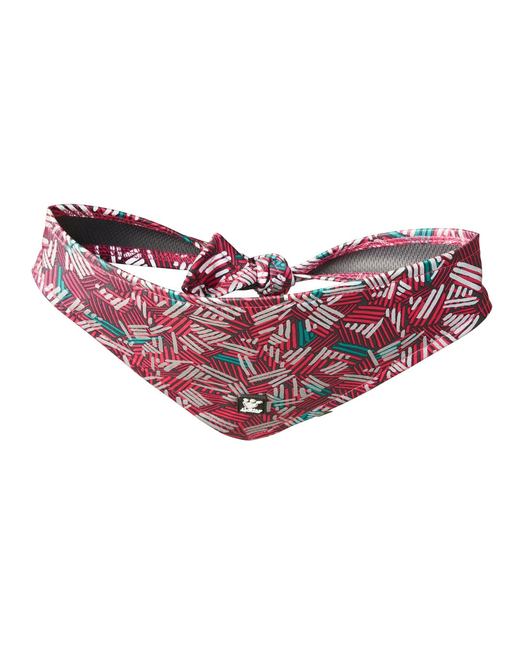 Tamamı Reflektör Baskılı Desenli Köpek Bandanası Hurtta Zhero Safety Bandana ECO