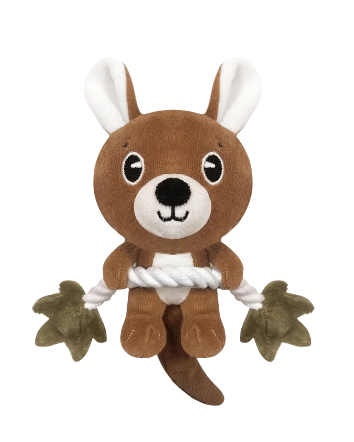 Halat Saplı Peluş Kanguru Köpek Oyuncağı Milk&Pepper Wallaby Toy