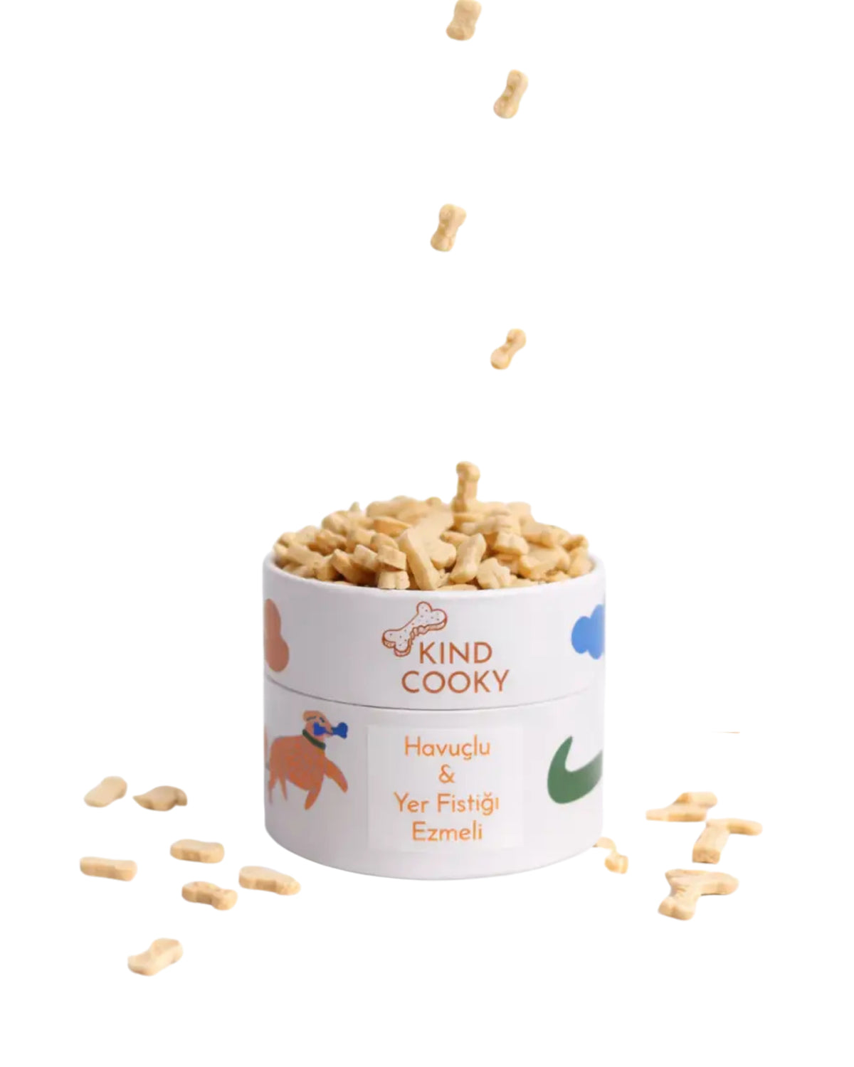 Havuçlu ve Yer Fıstıklı Vegan Köpek Eğitim Ödülü Kind Cooky Eğitim Yakıtı