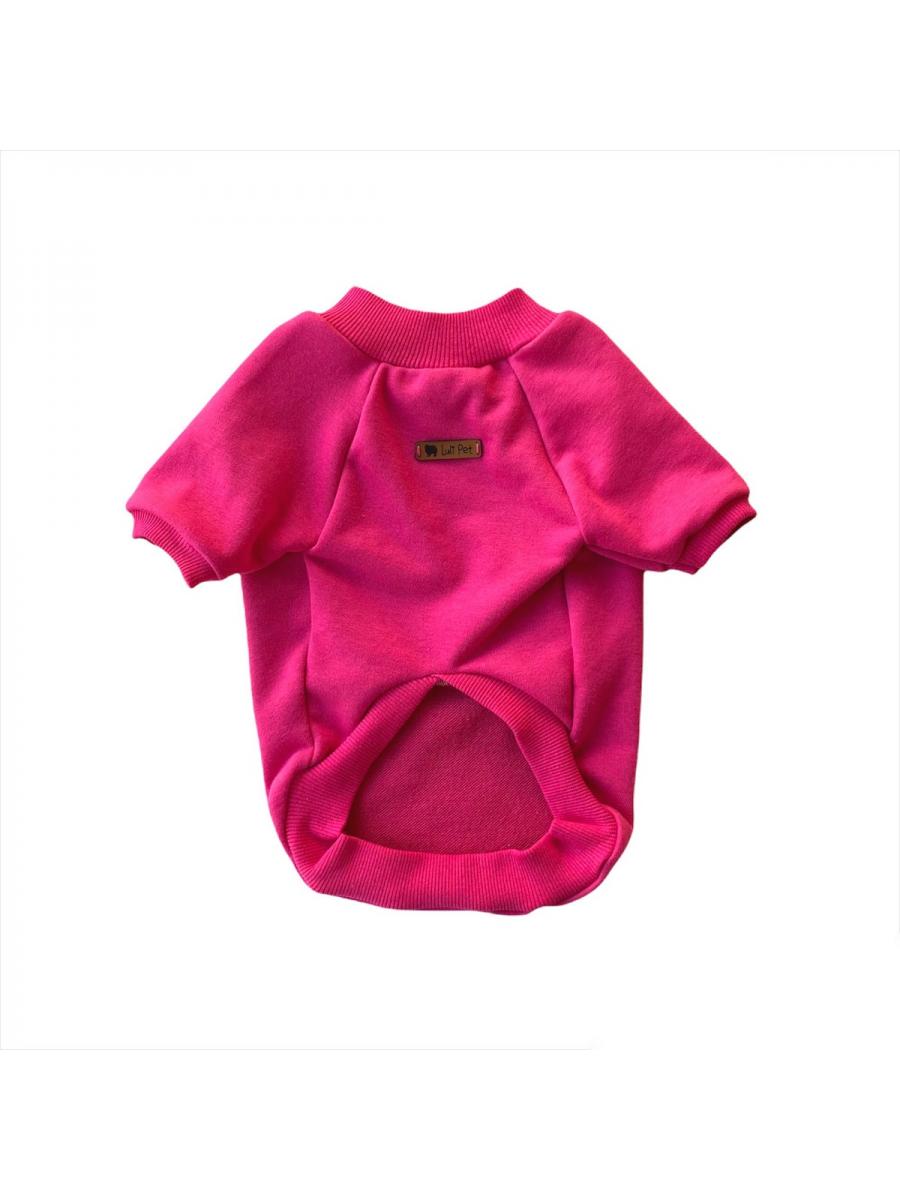 Luli Pet İçi Polarlı Düz Renk Sweatshirt