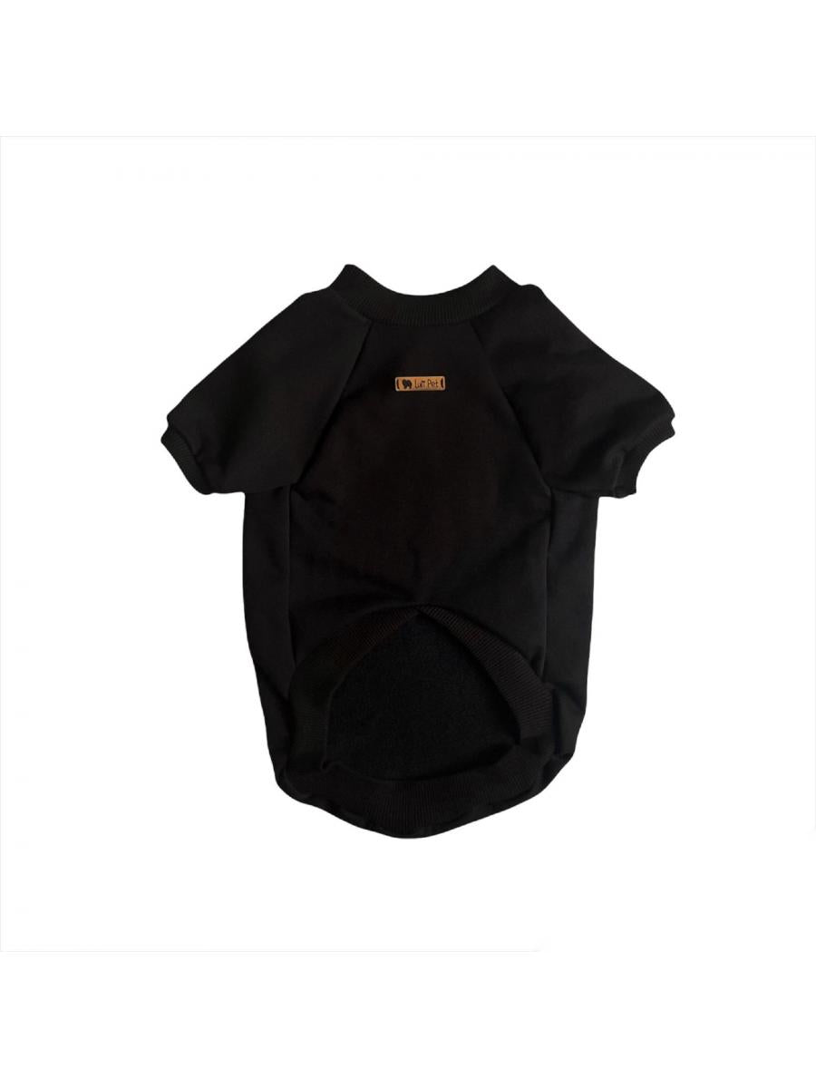 Luli Pet İçi Polarlı Düz Renk Sweatshirt