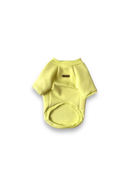Luli Pet İçi Polarlı Düz Renk Sweatshirt