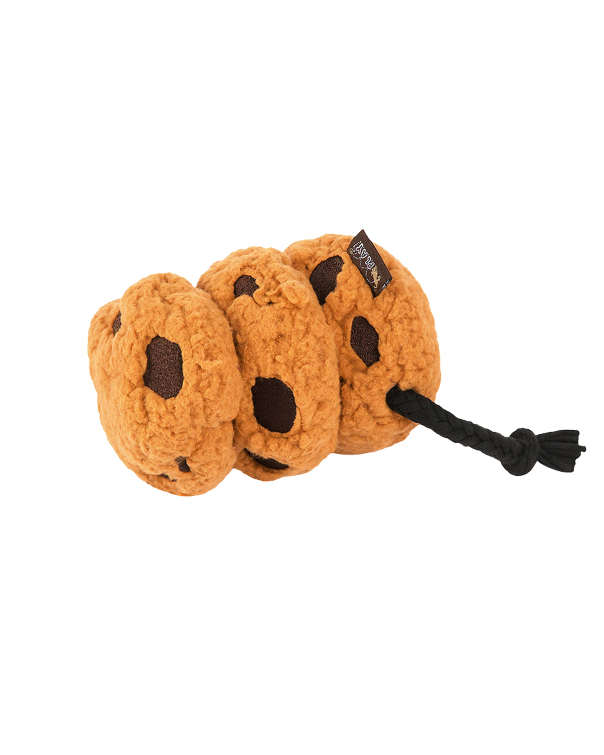 İpe Dizili Kurabiye Figürlü Hışırtılı Sesli Peluş Köpek Oyuncağı P.L.A.Y. Pup Cup Cafe Cookies n’ Treats