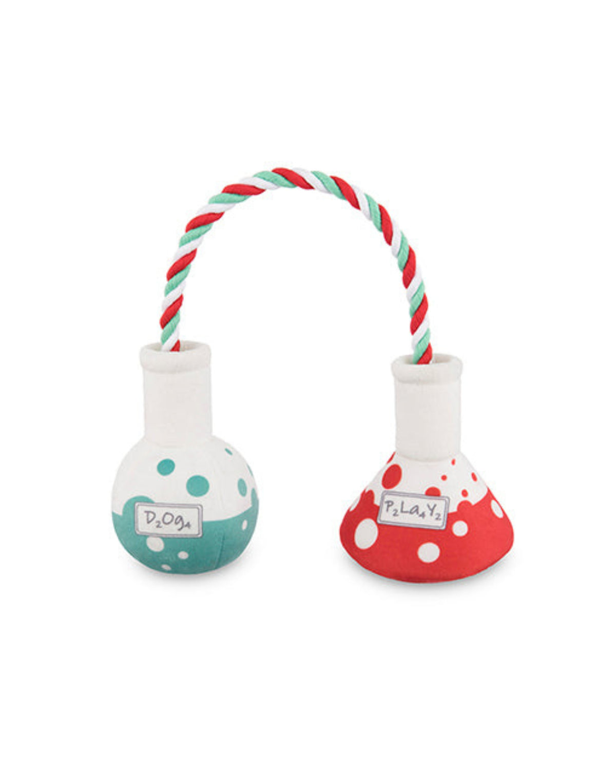 İpli Deney Tüpü Figürlü Sesli Peluş Köpek Oyuncağı P.L.A.Y. Back to School Barking Beakers