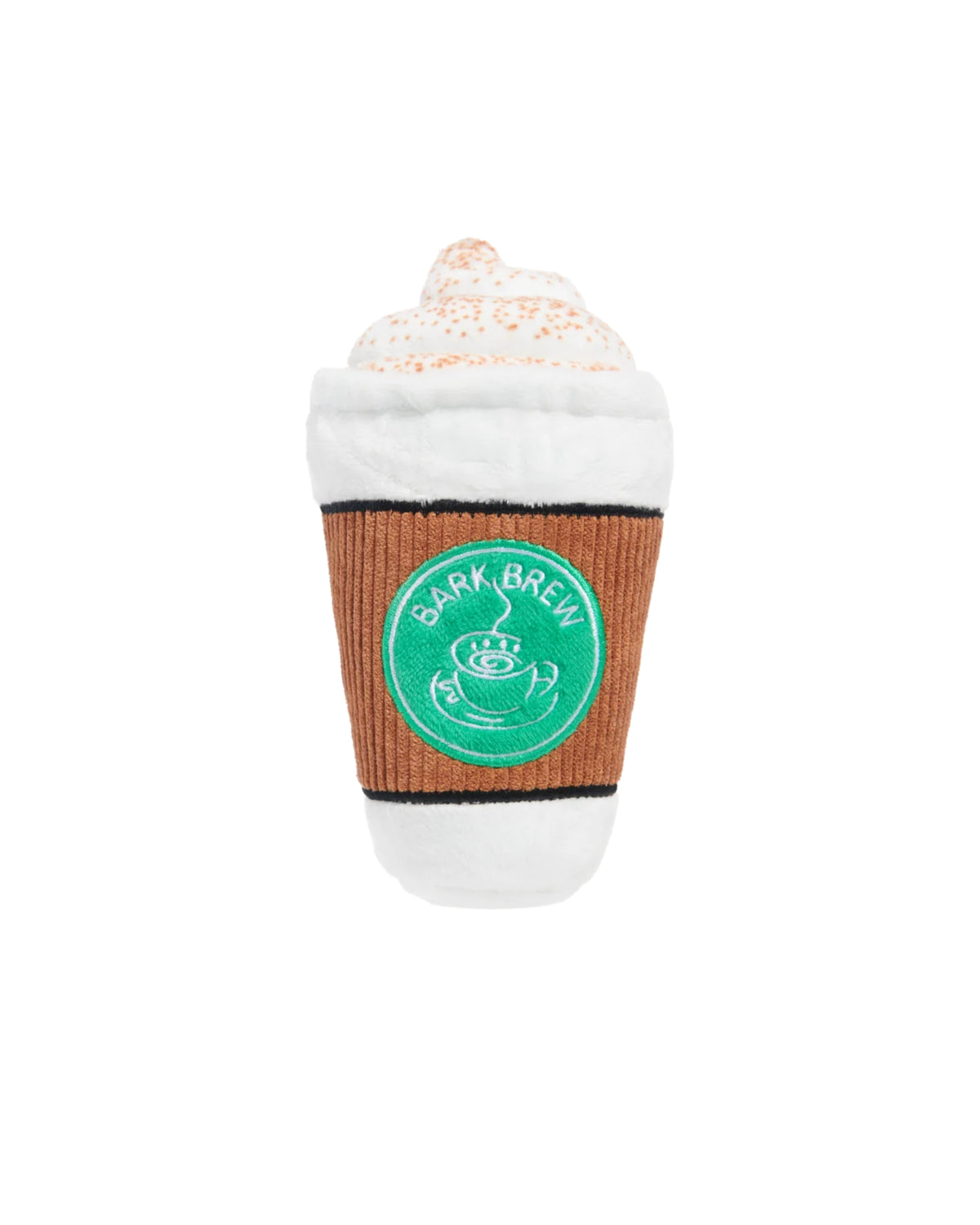 Kahve Bardağı Figürlü Peluş Köpek Oyuncağı BARK Cup of BARK Roast