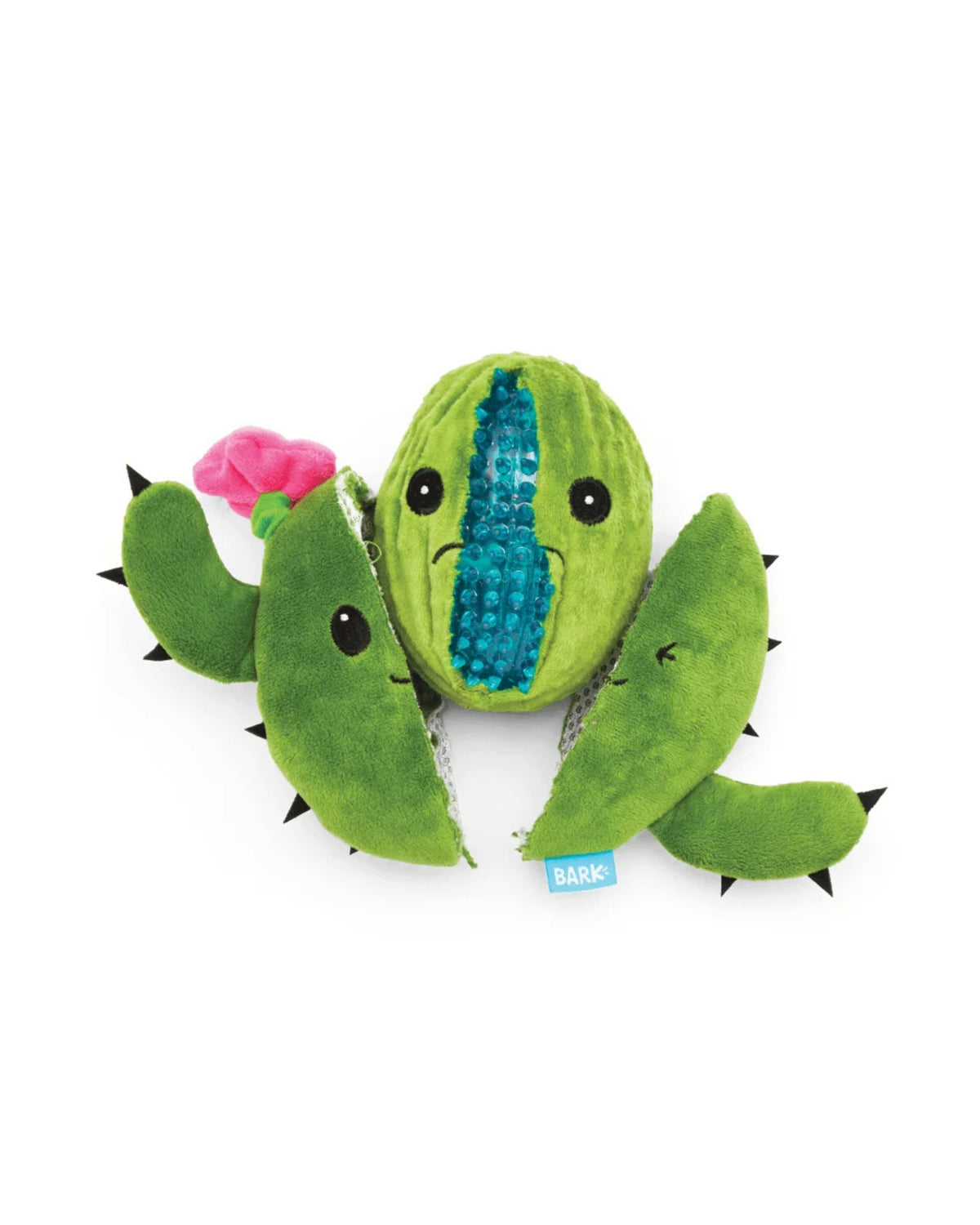 Kaktüs Figürlü 2'si 1 Arada Peluş Köpek Oyuncağı BARK Consuela the Cactus