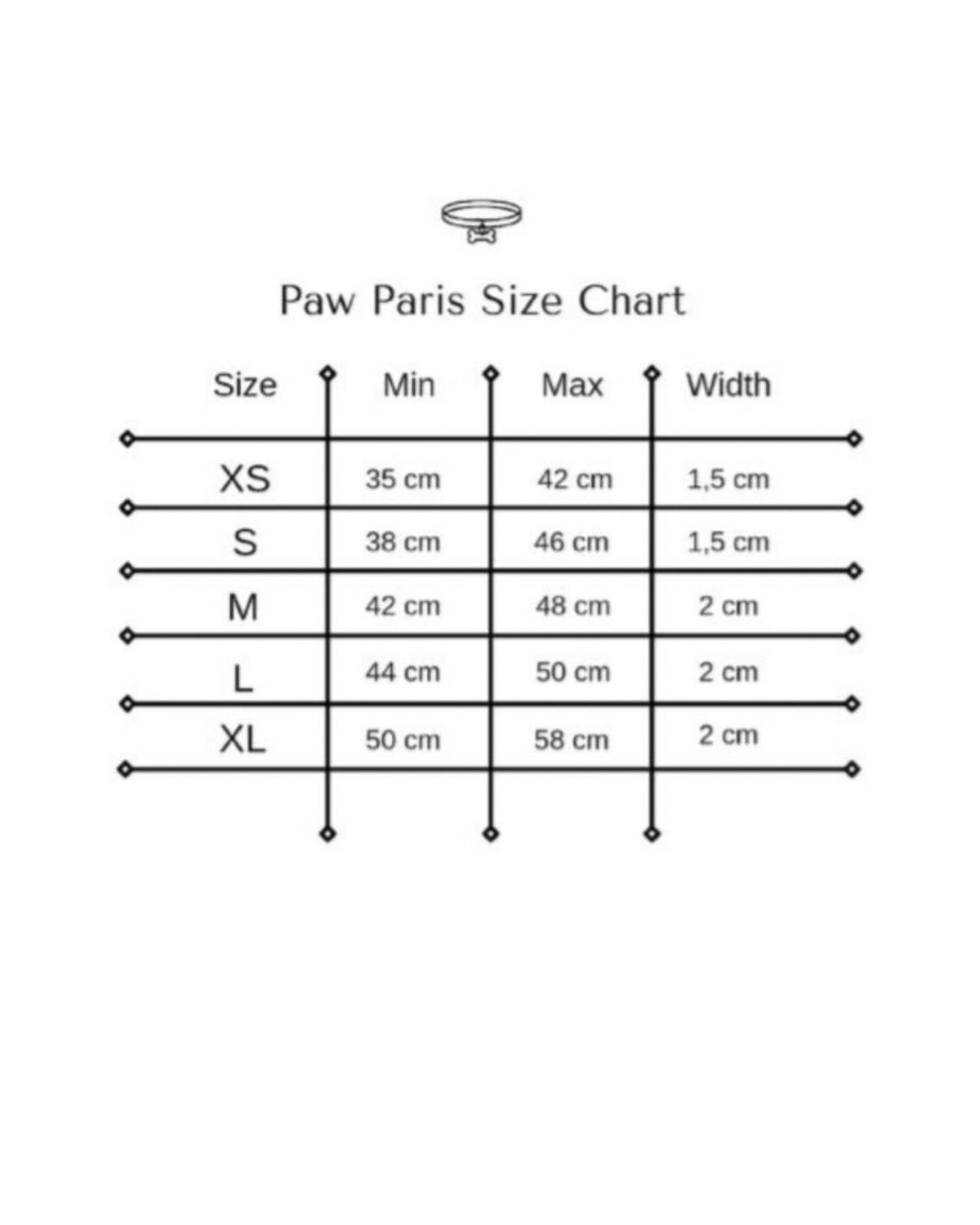 Kaniş Figürlü Pastel Mavi Köpek Boyun Tasması Paw Paris Blue Poodle Collar