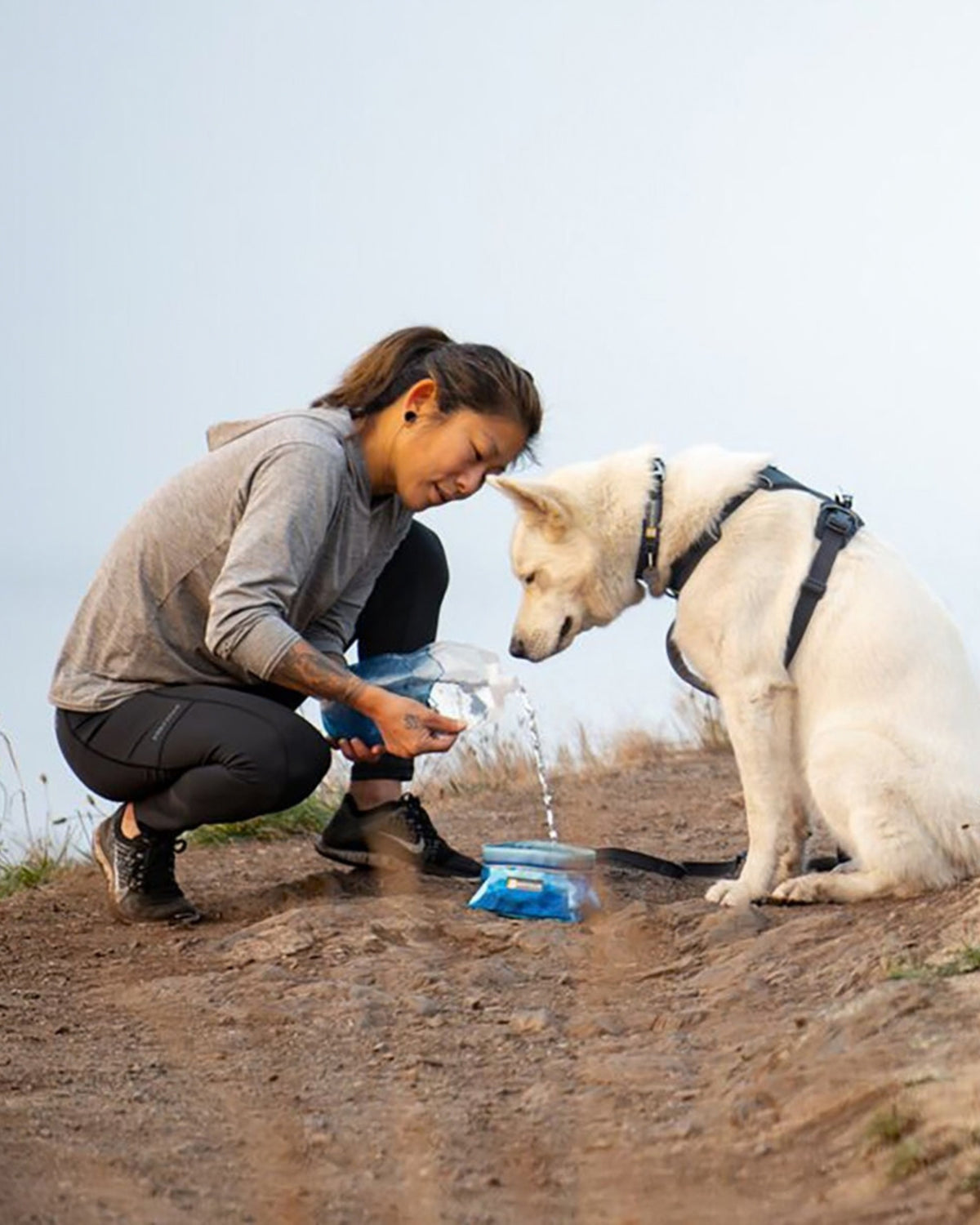 Katlanabilir Köpek Mama ve Su Kabı Ruffwear Quencher