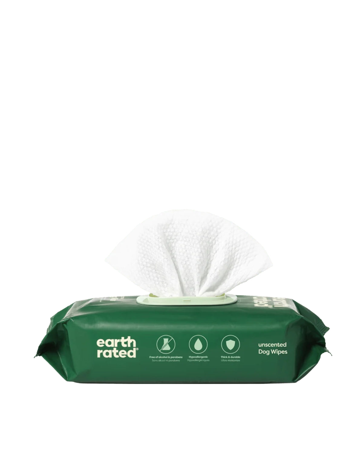 Kedi ve Köpekler için Temizleme Mendili Earth Rated Wipes, 100 Adet