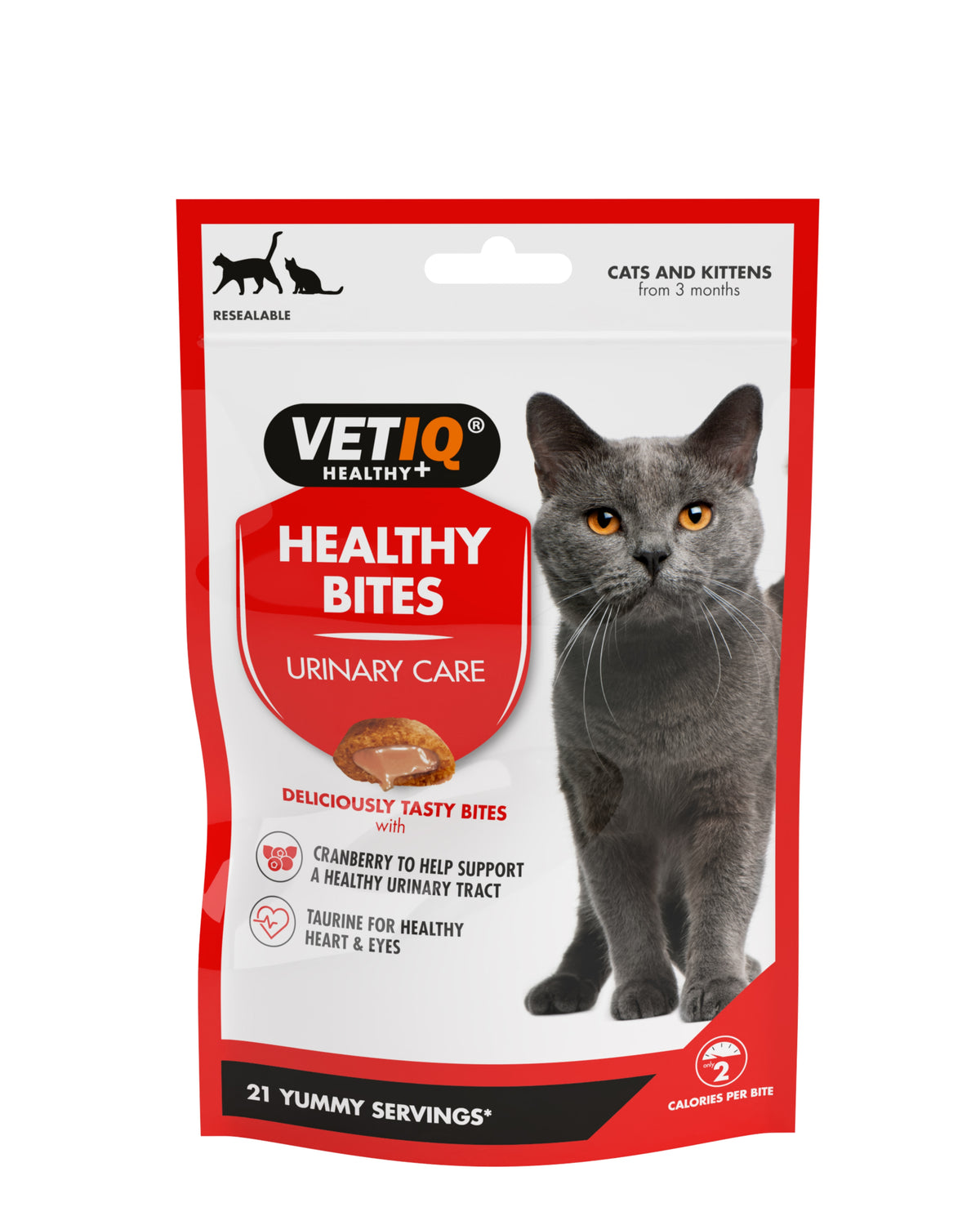 Kediler İçin İdrar Yolu Destek Ödülü VetIQ Healthy Bites Urinary Care 65 g