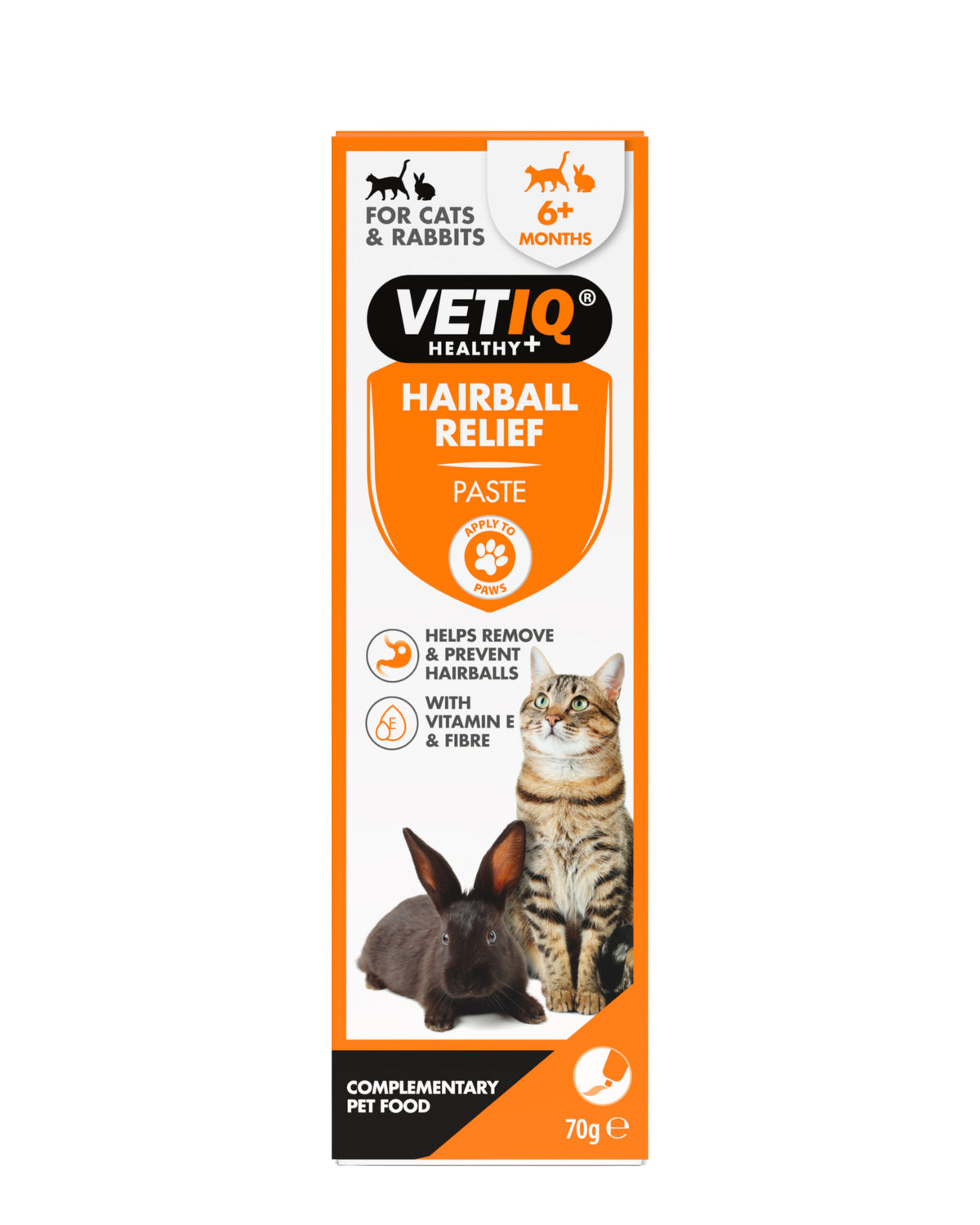 Kediler İçin Tüy Yumağı Önleyici Macun VetIQ Hairball Relief 70 g
