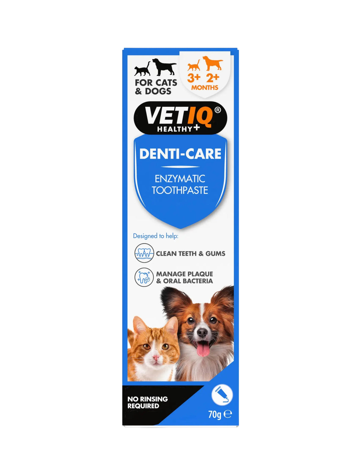 Kedi ve Köpekler İçin Enzimli Diş Macunu VetIQ Enzymatic Toothpaste 70 g